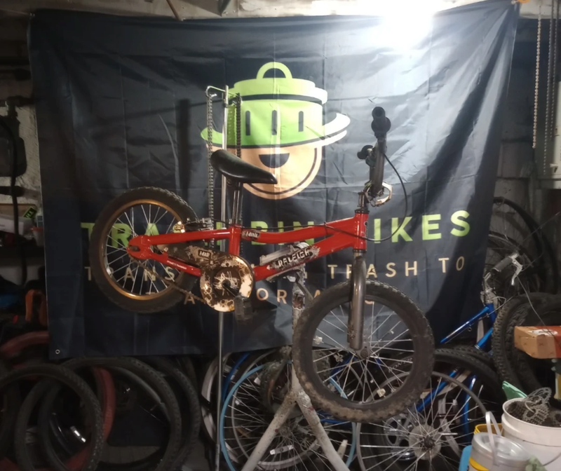Trash Bin Bikes